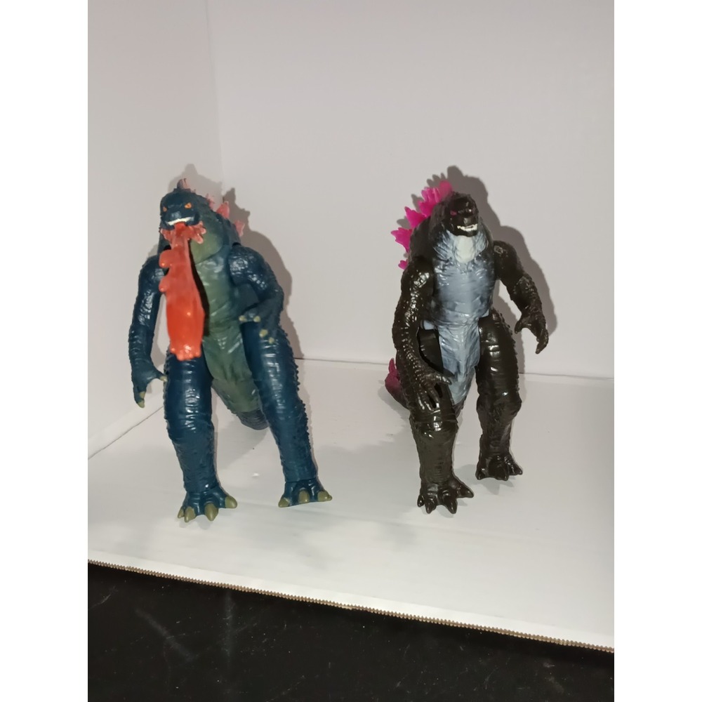 Godzilla X Kong New Empire Godzilla Evolved 6" inch 2 figure Playmates Lot